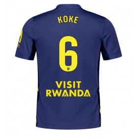 Pánské fotbalový oblečení Atletico Madrid Koke #6 Venkovní košile 2025-26 Krátkým Rukávem